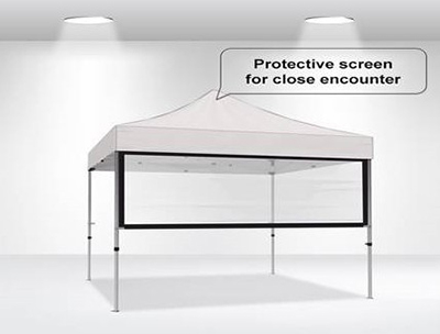 Marquee Protective PVC Wall - 3000 x 940mm